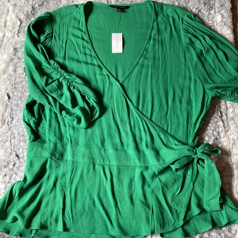Banana Republic Wrap Blouse